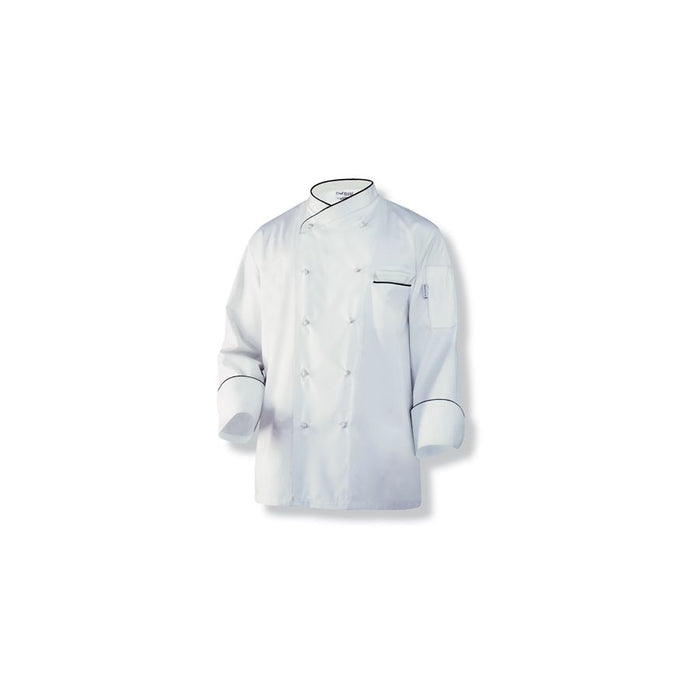 Monte Carlo Egyptian Cotton Chef Jacket-Auscaterquip
