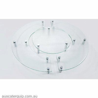 Han CIRCULAR DISPLAY SET 350mm CLEAR-Auscaterquip