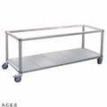 ROBAND FOOD BAR & BAIN MARIE TROLLEYS - TO SUIT DOUBLE ROW UNITS-Auscaterquip