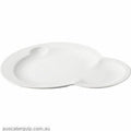 Revol REVOL BISTRO & CO ELLIPSE PLATE 340x260mm WHITE-Auscaterquip