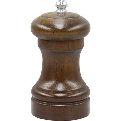 tablekraft MILL-SALT/PEPPER-DARK WOOD, CERAMIC GEAR 100mm "DUO"-Auscaterquip