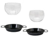 Design En Bouche  PAELLA PAN-BLACK, 150mm Ø (10pcs/PACK) (Pack)