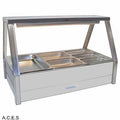 ROBAND COLD FOOD DISPLAY BARS DOUBLE ROW - 6 Pans-Auscaterquip