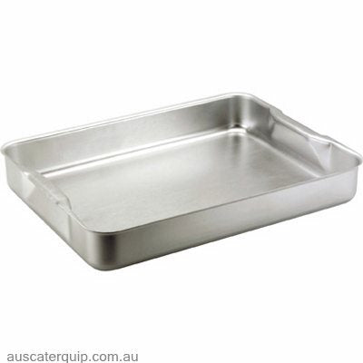 Sunnex ROASTING DISH-ALUM RECESSED HANDLES 521x419x70mm-Auscaterquip