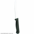 Tablekraft STEAK KNIFE-Stainless Steel BLACK HANDLE  ROUND TIP DOZ