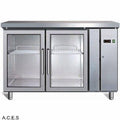 GREENLINE Remote Bench Refrigeration ( 3 Solid Doors 417L)-Auscaterquip