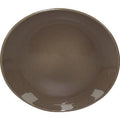 tablekraft ARTISTICA OVAL PLATE-210x190mm MOCHA-Auscaterquip