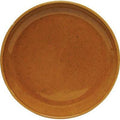tablekraft ARTISTICA ROUND PLATE-240mm Rolled Edge HAZELNUT-Auscaterquip