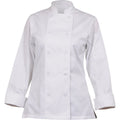 Marbella Women's White Executive Chef Jacket-Auscaterquip