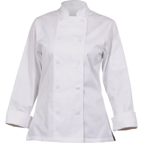 Marbella Women's White Executive Chef Jacket