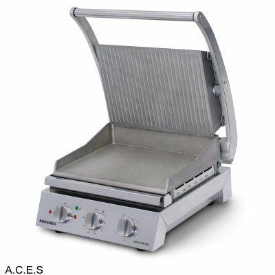ROBAND 6 SANDWICH GRILL Ribbed Top Plate-Auscaterquip