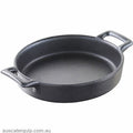 Revol REVOL BELLE CUISINE CHARCOAL CREME BRULEE OVAL145x130mm-Auscaterquip