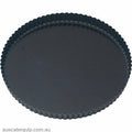 Guery QUICHE PAN-ROUND FLUTED 280x25mm LOOSE BASE NON-STICK-Auscaterquip