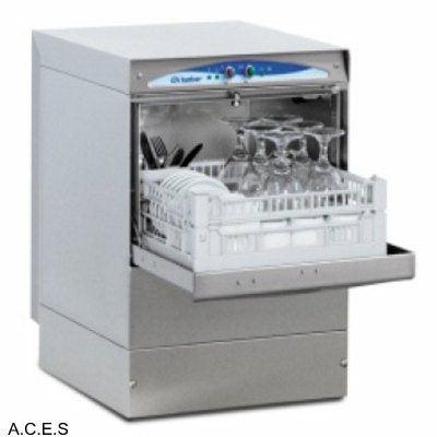 LAMBER Glass washer 1500 glasses- hot and cold rinse-Auscaterquip