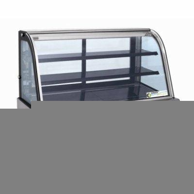 GREENLINE REFRIGERATED 3 Tier CURVED GLASS FOOD DISPLAY 1500mm-Auscaterquip
