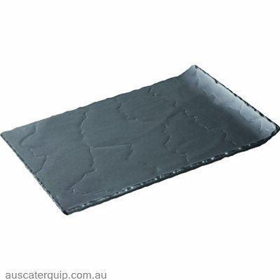 Revol REVOL BASALT RECTANGULAR PLATE 325x200mm-Auscaterquip