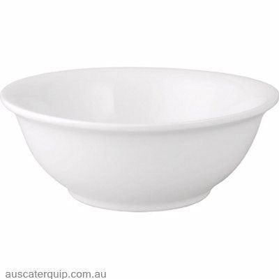 Vitroceram PASTA/SALAD BOWL-205mm WHITE "VITROCERAM"-Auscaterquip