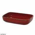 Tablekraft ARTISTICA RECTANGULAR DISH 170x105x40mm REACTIVE RED EA