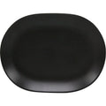 Rene Ozorio OVAL PLATTER-157mm AURA MATT BLACK (434815) EA