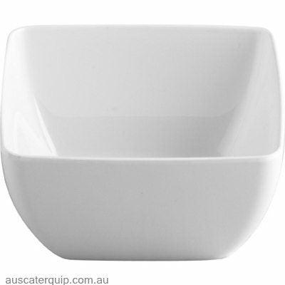 JAB SQUARE SALAD BOWL 130x130x70mm (STS0733)-Auscaterquip