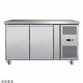 GREENLINE Bench Refrigeration 600 Deep (2 Solid Doors)-Auscaterquip