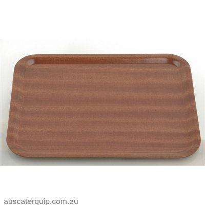 TRAY-WOOD 270x200mm MAHOGANY-Auscaterquip