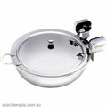 Hyperlux INDUCTION SERVER-ROUND 50°&90° WC-18/10 340x440x160mm-Auscaterquip