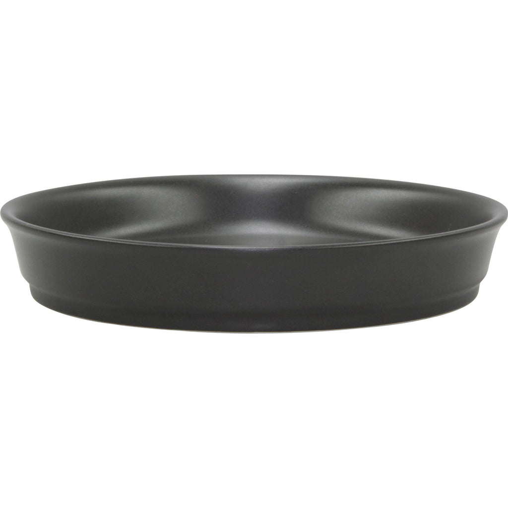 Rene Ozorio ROUND BOWL-145x25mm AURA, MATT BLACK (313014)-Auscaterquip