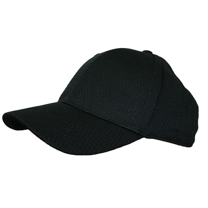 Black Cool Vent Baseball Cap-Auscaterquip