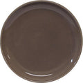 tablekraft ARTISTICA ROUND PLATE-190mm Rolled Edge MOCHA-Auscaterquip