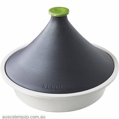 Revol REVOL REVOLUTION TAJINE W/LID GREEN 3lt-Auscaterquip