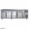 GREENLINE Bench Refrigeration 700 Deep (4 Heated Glass Doors)