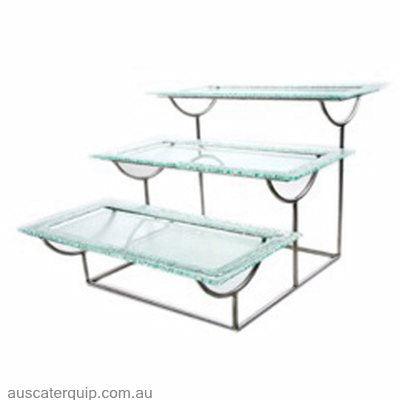 Han STAND2-S/S TO SUIT DP-005 RECTANGLE PLATTERS-Auscaterquip