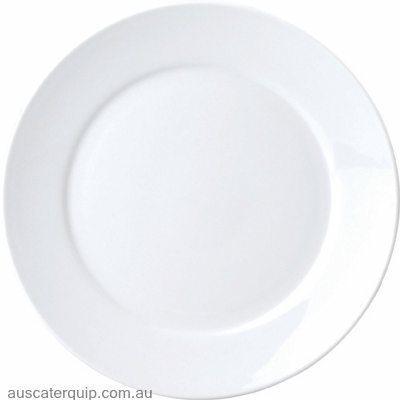 Royal Porcelain ROUND PLATE-235mm CHELSEA WIDE RIM (0302)-Auscaterquip