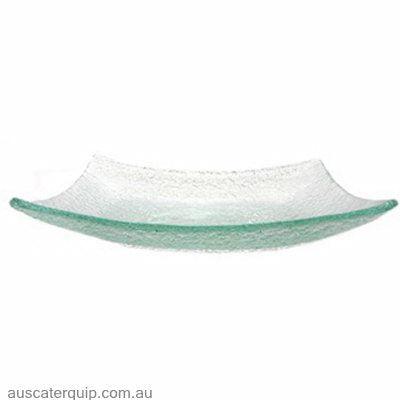 Han SQUARE BUFFET DISH 290mm CLEAR-Auscaterquip