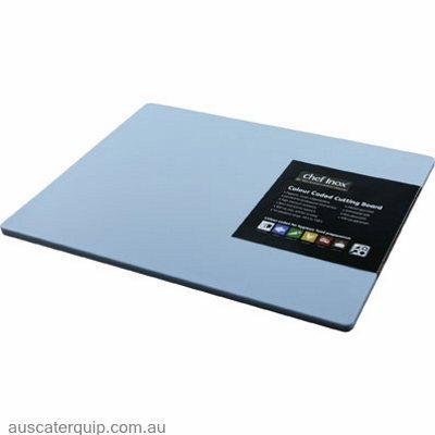 Chef Inox CUTTING BOARD PP 380x510x12mm BLUE-Auscaterquip