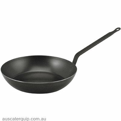De Buyer FRYPAN-BLUE STEEL 180x40mm "La Lyonnaise"-Auscaterquip