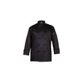 Montpellier Black Basic Chef Jacket-Auscaterquip