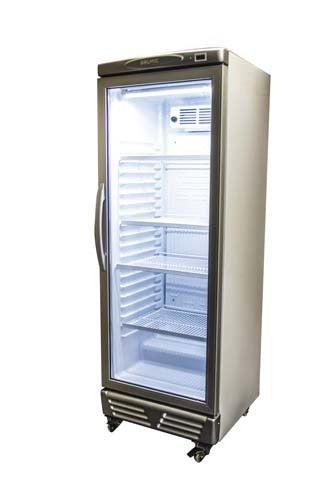 GM0300 LED ECO Flat Glass Door 290L Upright Display Chiller