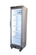 GM0374 LED ECO Flat Glass Door 372L Upright Display Chiller
