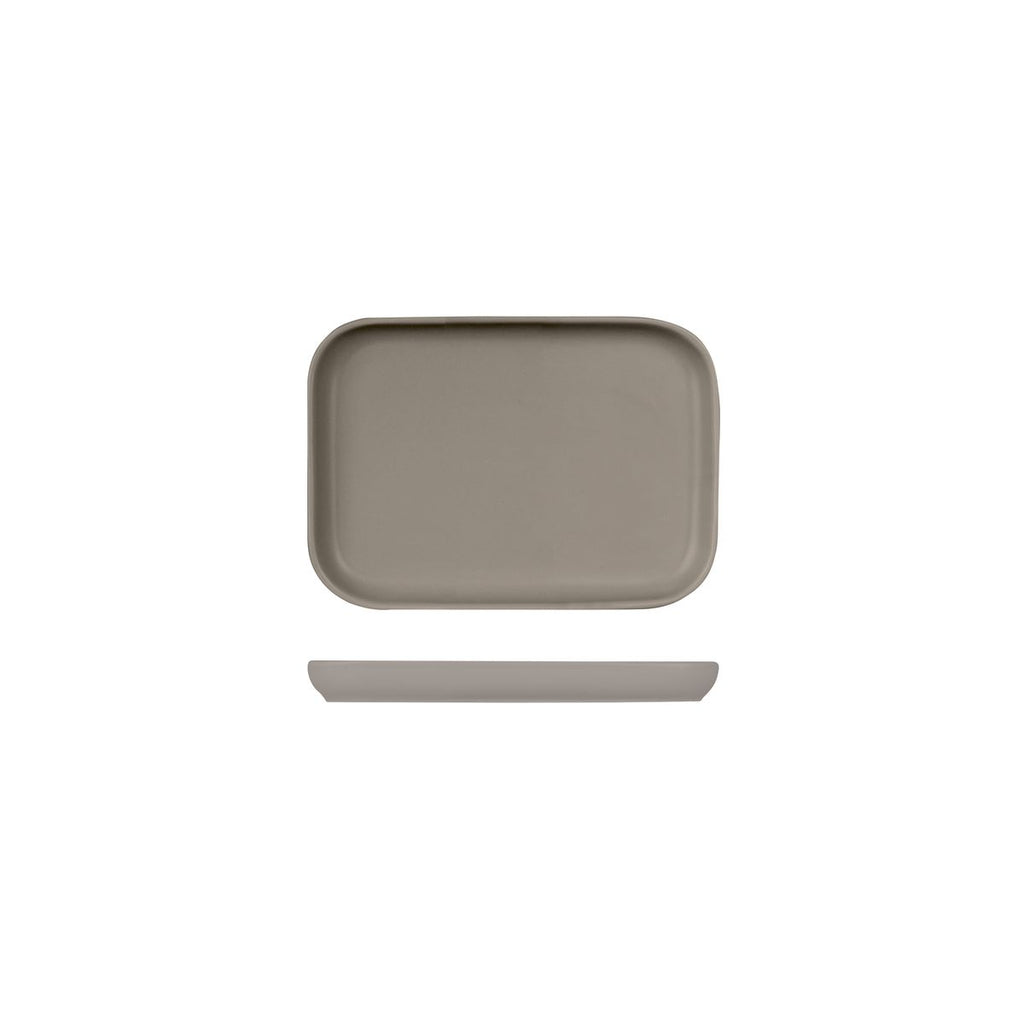 Bevande SERVIRE RECTANGULAR TRAY-180x130x20mm STONE (x4)