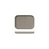 Bevande SERVIRE RECTANGULAR TRAY-180x130x20mm STONE (x4)