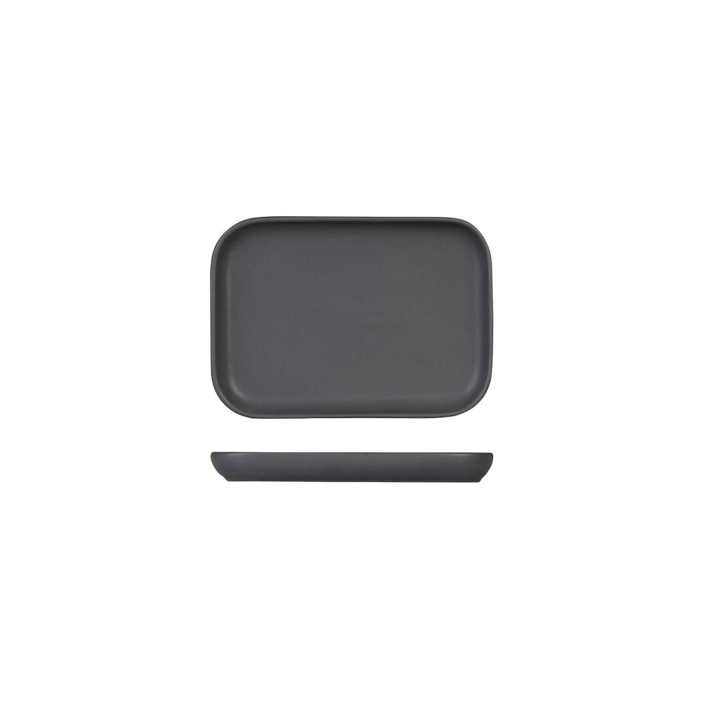 Bevande SERVIRE RECTANGULAR TRAY-180x130x20mm SLATE (x4)