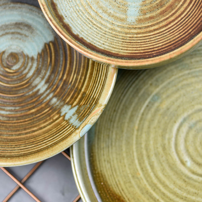Moda Porcelain FIRED EARTH STACK PLATE-178mm Ø  NOURISH (x12)