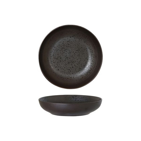Luzerne LAVA ROUND SHARE BOWL-180mm Ø | 620ml MATT BLACK (x6)