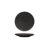 Luzerne LAVA ROUND PLATE-FLAT, 160mm Ø MATT BLACK (x6)