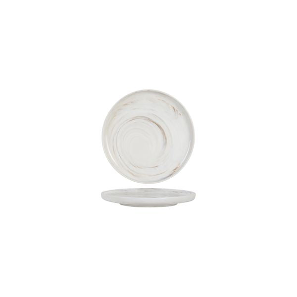 Luzerne SIGNATURE ROUND PLATE-165mm Ø MARBLE (x6)