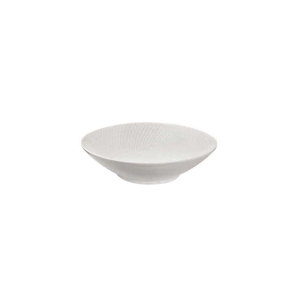 Luzerne ZEN ROUND BOWL-190mm Ø | 50mm H | 530ml WHITE SWIRL (x6)