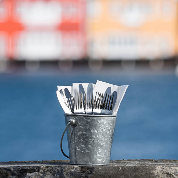 Moda  MINI BUCKET-GALVANISED | 150x140mm     (Each)