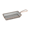 Moda BROOKLYN SERVICE BASKET-S/S | RECT. | 190x90x35mm ANTIQUE COPPER (Each)